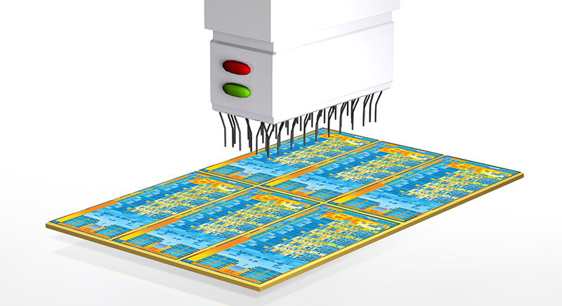 Controllo del wafer