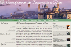 Il sito dell'arciconfraternita dei bergamaschi in roma